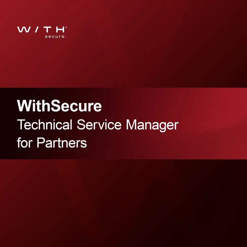 WithSecure Technical Service Manager for Partners